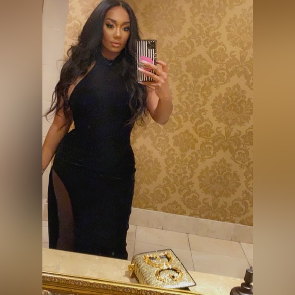 Black Michael Costello gown - Picture 4 of 5